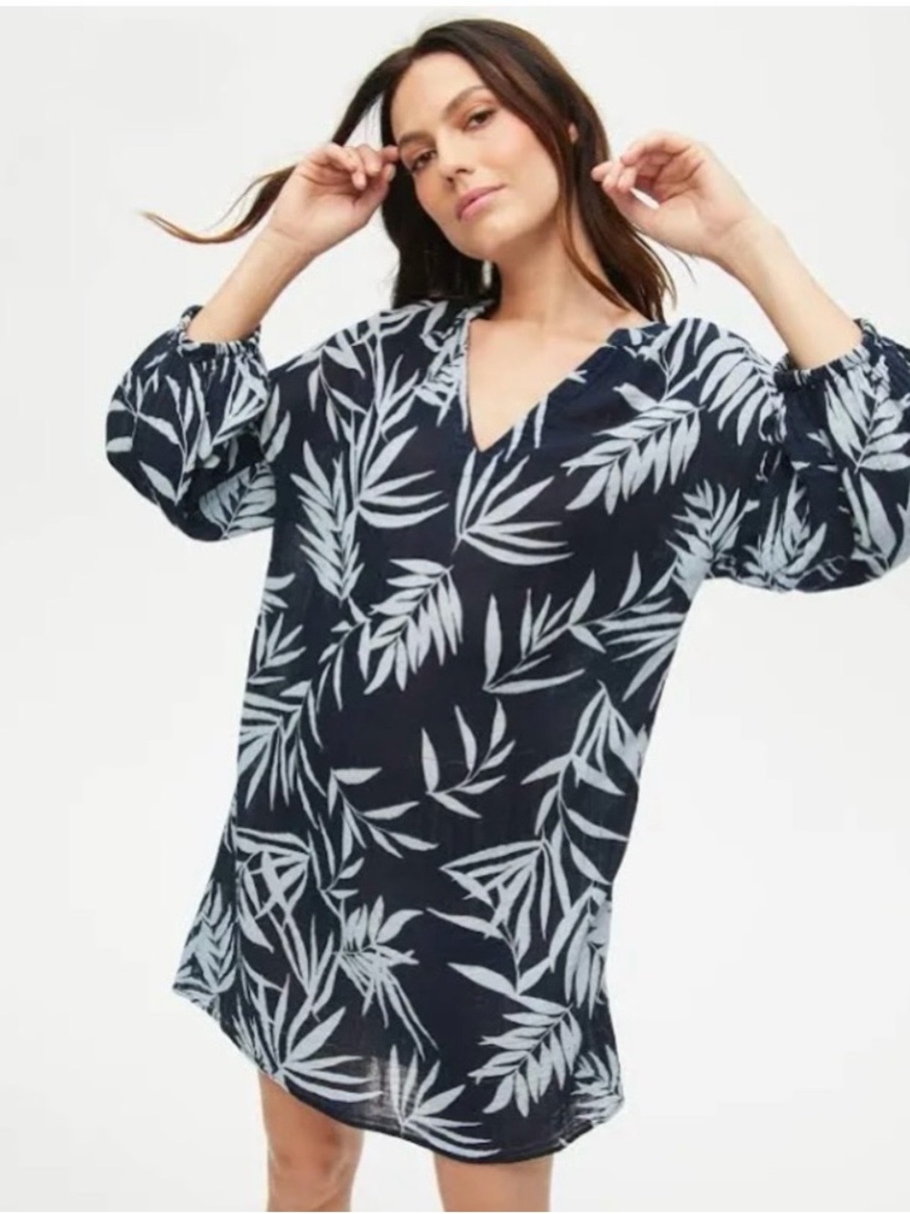 Women’s Michael Stars Double Gauze Katrina Dress